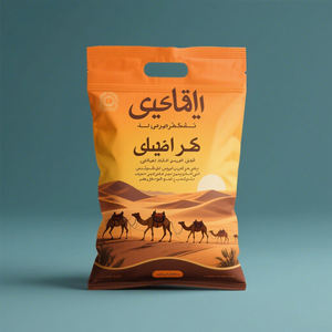 उच्च बाधा फ्लैट शैली सूखे तारीख पाउच कस्टम मुद्रित एल्यूमीनियम पन्नी पैकेजिंग बैग गर्मी सील के साथ - Product Image 2