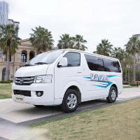 Precio de Fábrica en China, FOTON View C2, Techo Alto, 15 Asientos, Minibús, Autobús Urbano