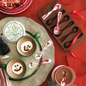 <span class=keywords><strong>Cuillère</strong></span> en silicone de qualité alimentaire, moule en forme de barre, plateau d'outils <span class=keywords><strong>à</strong></span> gâteau <span class=keywords><strong>à</strong></span> libération facile, utilisation décorative avec sac emballé - Product Image 5