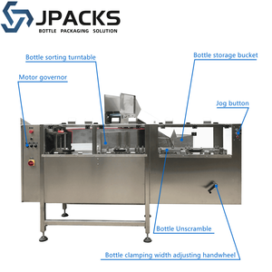 Machine de tri de bouteilles JLP-200, directement de l'usine, contrôle PLC, rejet automatique et alarme de manque de bouteilles - Product Image 2