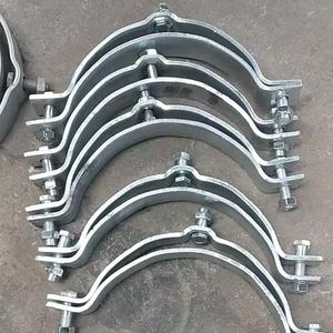 مشبك تثبيت مجلفن لخطوط الكهرباء، مشبك عمود مجلفن بالغمس الساخن من النوع <span class=keywords><strong>CA</strong></span>، حامل عمود - Product Image 3