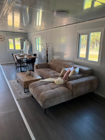 Maisons modulaires mobiles personnalisées de 20/30/40 pieds, dortoirs, mini-maisons préfabriquées, maisons conteneurs de luxe, vente directe d'usine