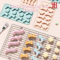 Moule à bonbons en silicone en forme de chenille, moules à gâteaux en résine, plateau à glaçons en silicone, moules à chocolat et gelée en silicone pour la pâtisserie