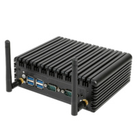 Venta al por mayor industrial mini PC POS máquina mini PC integrado sin ventilador Windows Intel miniPCbox para la venta