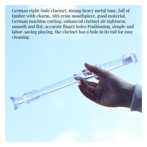 <span class=keywords><strong>Clarinete</strong></span> Profesional JELO de 8 Orificios, Modelo OF0123, de ABS, para Amantes de la Música, Principiantes y Niños - Product Image 2