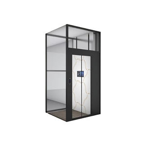 ลิฟต์โดยสารสำหรับครัวเรือนที่กำหนดเองทำจากสแตนเลสพร้อมแท่นยกขนาดเล็กสำหรับผู้สูงอายุร่วมสมัย - Product Image 1