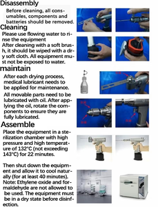 Zhongcan Orthopedische Mini Elektrische Handboor Elektrische Boormachine Autoclaaf Medische Chirurgische Boor Staal Ce Gecertificeerd - Product Image 3