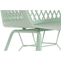 Chaise en métal PP 57x57x80:5 Vert
