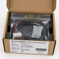 أسلاك كهربائية للدراجات الكهربائية ODM OEM طراز KET MG610 بـ 18 دبوس، مقاس AWG20، معتمدة UL1015، مضفرة بالنايلون، مقاومة للماء IP65، لسكوتر سيتي كوكو والدراجات الكهربائية