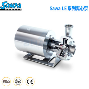 Pompe auto-amorçante Sawa Le130 Le240 en acier inoxydable pour le transport de matériaux dans les usines de boissons - Product Image 4