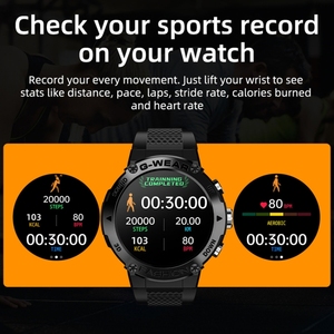 LOKMAT-reloj inteligente ATTACK 5, deportivo, inalámbrico, con control del ritmo cardíaco y de la presión sanguínea, 1,32 pulgadas, TFT, IP67 - Product Image 6