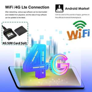 12.3'' Qled Screen Carplay for HYUNDAI Santa Fe 2021 2019 2020 <b>Android</b> 13 Car Multimedid Auto Radio Navigation Stereo 8G+256G - Product Image 2