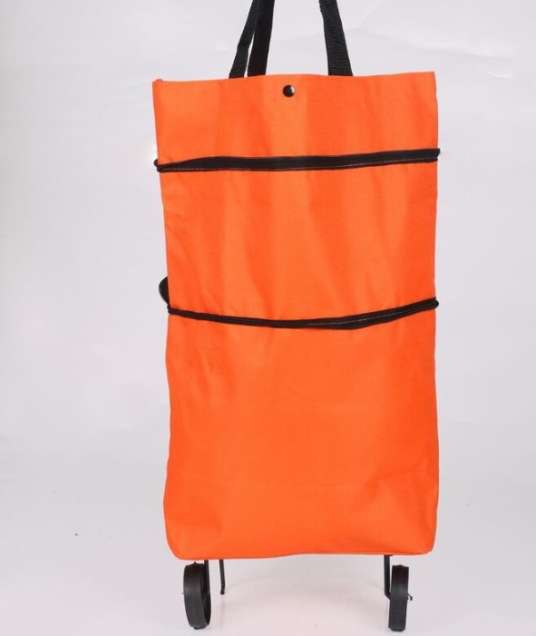Многофункциональная складная сумка для покупок на колесах