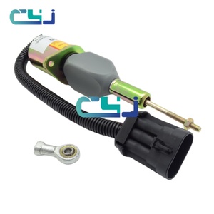 Válvula solenoide de parada CYJ 12V 1751ES-12A6UC4B3S1 SA-4161-12 SA-4161-24 87801213 87616313 para New Holland - Product Image 4