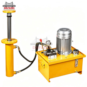 เครื่องอัดไฮดรอลิก 3.15MPa ปั๊ม 4KW 500 มม. 25MPa 30 50T กระบอกสูบแบบมีหน้าแปลน - Product Image 3