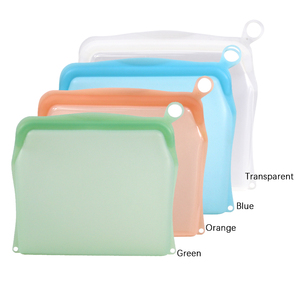 Reusable Silicone Food <b>Storage</b> Bag Wholesale Food Grade Eco-Friendly Silicone Reusable Fresh Sealed Silicone Food <b>Storage</b> Bag - Product Image 5