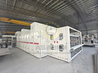 Machine de thermocollage pour matériaux insonorisants et rembourrage thermocollé pour textiles de maison