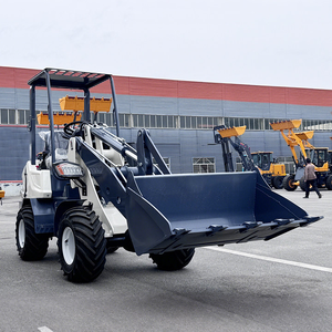 Penjualan terlaris roda Mini elektrik pemuat depan roda pemuat Orchard Wheel beroda empat roda penggerak multifungsi pemuat untuk pertanian - Product Image 5