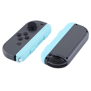 EXtremeRate Heaven Blue DIY Replacement Shell Custom Controller Wrist Strap Housing Buttons for Nintendo <b>Switch</b> & <b>Switch</b> OLED - Product Image 4