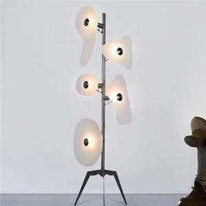 Lámparas de Pie Modernas con Trípode Coloridas, Lámparas LED para Dormitorio, Hotel, Sala de Estar, Decoración - Product Image 4