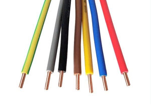 H05V-U หุ้มฉนวนพีวีซีตัวนำแข็งแกนเดียว/<span class=keywords><strong>สาย</strong></span>เคเบิล H07V-U - Product Image 2