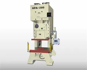 Prensa eléctrica de alta precisión tipo C, serie APA 160T, Marco C, máquina de prensado de una sola manivela