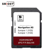 Système de navigation Google Maps SMIOST pour Seat As V23 Leon Ateca 2026, carte SD 32 Go, GPS avec garantie de 3 ans, matériau plastique