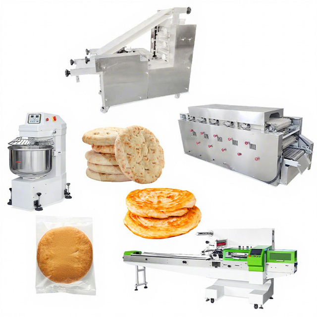 HNOC Electric Automatic Chapati Roti Making Machine Pita Flatbread Tortilla Paratha Maker