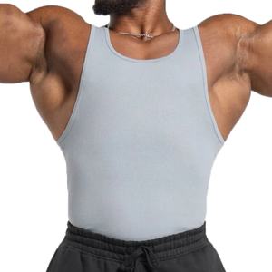 Singlet de sport pour homme, été, pur coton, absorbant la transpiration, séchage rapide, singlet de course, fitness, basketball, singlet pour homme - Product Image 1