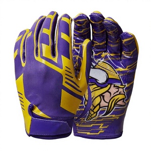 Guantes de Fútbol Americano, Marca OEM, PVC de Alta Calidad, Plegables, Portátiles, con Logotipo Personalizado, Nuevo Diseño, Último Estilo para Adultos - Product Image 2