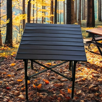 Table pliante portable légère et personnalisée, moderne pour l'extérieur, le camping, la chambre à coucher, petite table pliante pour la cuisine, vente en gros
