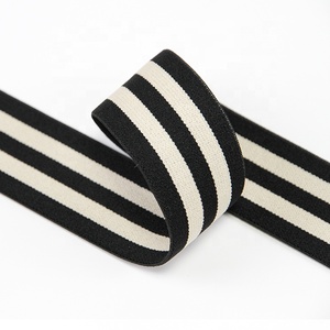 Banda elástica gruesa fuerte personalizada 40mm cinta elástica correa elástica Spandex ropa interior correas elásticas para ropa - Product Image 1