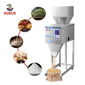 HORUS fine machine de remplissage de farine de blé de maïs poudre semi-automatique