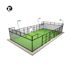 Pista <span class=keywords><strong>de</strong></span> Pádel Panorámica Completa Estándar para Exteriores, Canchas <span class=keywords><strong>de</strong></span> Tenis <span class=keywords><strong>de</strong></span> Pádel - Product Image 5