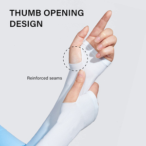 Unisex per adulti Sport a compressione manicotti di raffreddamento e fresco per la pesca ciclismo e protezione solare Mangas Deportivas ragazze - Product Image 2