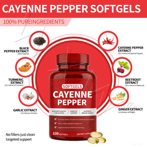 Complément alimentaire naturel Extrait de capsaïcine Patch synthétique pur Soins de santé Capsules de capsaïcine de qualité alimentaire - Product Image 4