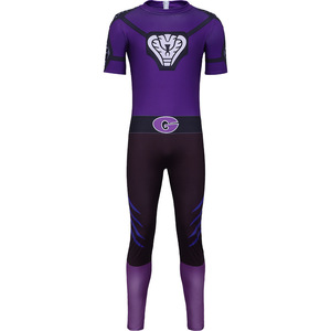Disfraz de Cosplay del Equipo Cobra Púrpura, Mono para Adultos, Traje de Juego de Rol de Anime - Product Image 1