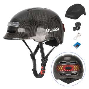 Glossy Black Z005 Voice <b>Light</b> Helmet Speaker Headset Bike Bt Smart Ai Electric Scooter Helmet With Turn Signal <b>Light</b> - Product Image 4