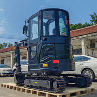 Pengiriman Gratis mini digger bagger mesin KUBOTA 1 ton 2 ton mini excavator untuk pertanian mini excavator 3.5 ton dengan garansi 2 tahun