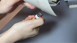 Chất Lượng Cao Toray 1220X3050X18Mm Màu Trắng Tinh Khiết Pet <span class=keywords><strong>MDF</strong></span> Chống-Vân Tay Hội Đồng Quản Trị Cho Nhà Bếp Tủ - Product Image 6