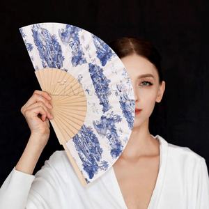 Custom Printed Spanish Wooden <b>Folding</b> <b>Hand</b> <b>Fan</b> - Product Image 3