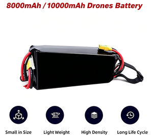 Standard Size 6S 8000mAh Lithium Cell <b>Battery</b> 2317g Lightweight Energy Storage For Large Crop Care <b>Drone</b> - Product Image 1