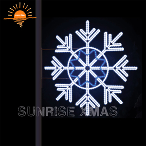 <strong>Xmas</strong> Snowflake Decoration Street <strong>Light</strong> Led Street Christmas Theme <strong>Post</strong> Street <strong>Light</strong> Pole Decorative Pattern <strong>Lights</strong> - Product Image 2