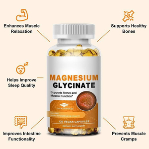 120 gélules de glycinate de magnésium, gélules à absorption facile, complément de magnésium, vitamine B6, vitamine D, capsules de glycinate de magnésium - Product Image 4