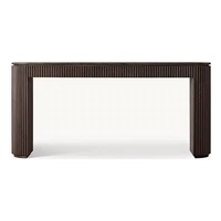 Bureau d'écriture en bois massif Rh, style moderne et minimaliste, mobilier de bureau et de chambre, personnalisable, usage commercial, marque
