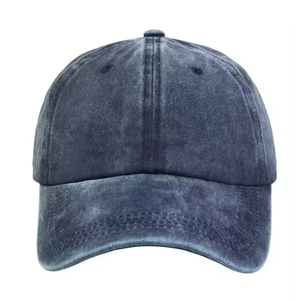 Casquette de baseball personnalisée en coton à 6 panneaux pour homme, style streetwear délavé et vieilli, broderie de haute qualité, idéale pour les activités sportives en extérieur - Product Image 4