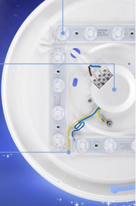 <span class=keywords><strong>Philips</strong></span> Xinxi 6W 10W 17W 20W lámpara de techo Led balcón dormitorio pasillo cálido lámpara redonda cocina lámpara de techo Simple moderna - Product Image 5
