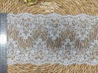 Dentelle à paillettes, broderie florale blanche, tulle, maille, garniture scintillante pour la décoration de robes, couture de vêtements, artisanat, vente en gros
