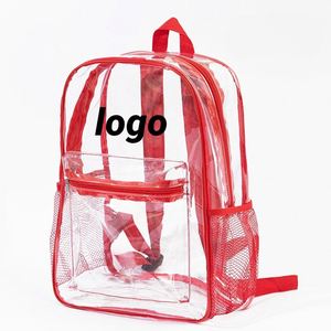 Waterproof <b>Jelly</b> Bag for Students and Adults Durable 0.03cm Thick PVC Material - Product Image 1