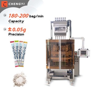 Automatic Multi-lane Small Sachet Energy Hydration Mix Drink Electrolyte Powder Stick Packing Machine - Product Image 1
